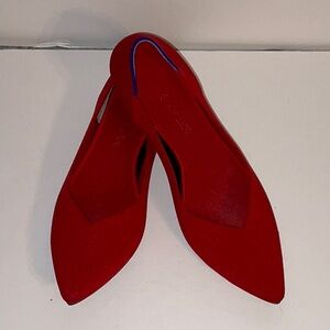 Rothy’s “The Point”, Red, Size 10